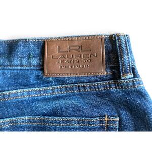 Lauren Ralph Lauren Petite Classic Midcalf Jeans Dark Wash Denim Capris 6P
